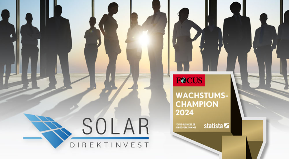 Solar Direktinvest Focus Wachstumschampion 2024